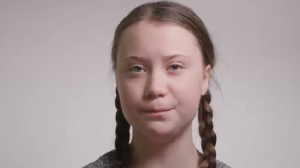 Greta Thunbergová foto twitter Greta Thunberg
